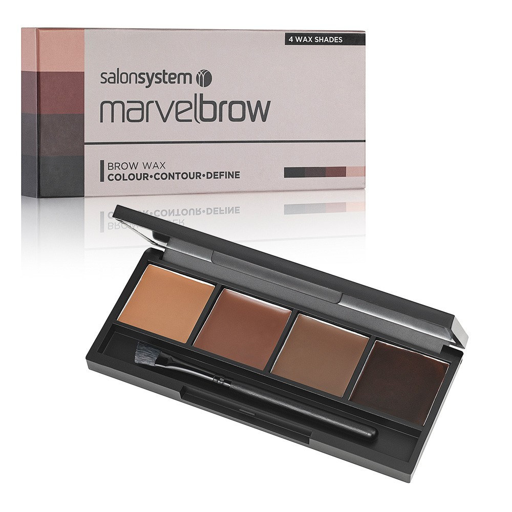 Salon System Marvelbrow Brow Wax Pro-Palette | Coolblades